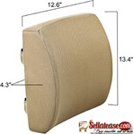 Portable Lumbar Backrest Pillow Cushion for Patient Use
