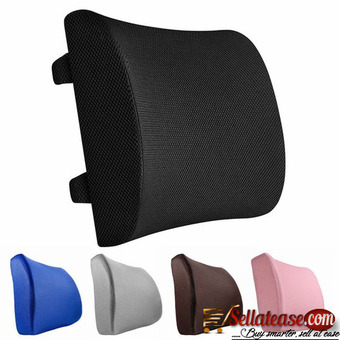 Lumbar Chair Pillow With Adjustable Strap for Car, Office