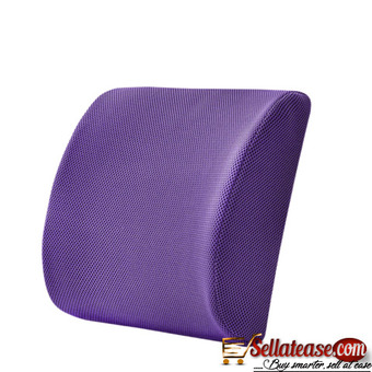 Back Support for Office Chair - Memory Foam Lumbar Pillow
