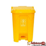 70L Outdoor Plastic Trash Can for Hospital Clinic Offices
