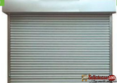 Motorised Metal Roll Up Garage Door HIPHEN SOLUTION SERVICES LTD.