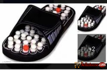 Massage Slippers Leg Foot Massager, 42 to 43 cm