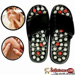Unisex Plastic Magnetic Therapy Acupressure Slippers