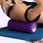 Fitness Massage Foam Roller - Ridged Surface