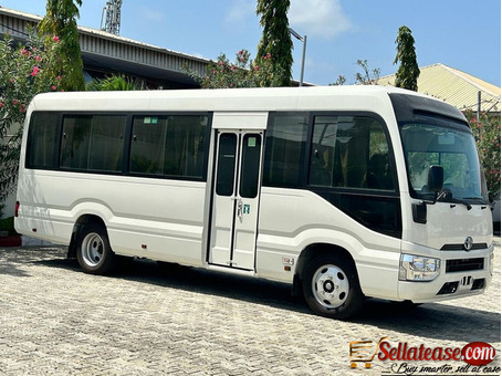 Brand new 2023 Toyota Coaster V6 diesel for sale in Nigeria