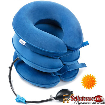 Cervical Neck Traction Collar Device Inflatable Spine