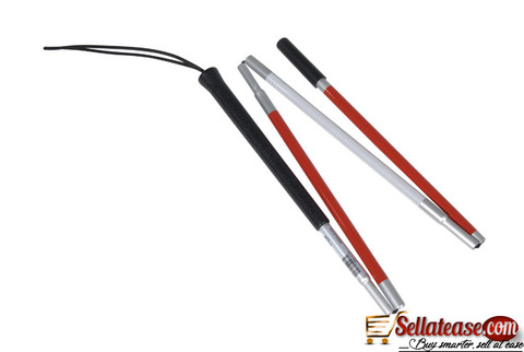 Medical Folding Blind Cane with Wrist Strap