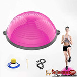 Half Yoga Ball for Stability, Core Workout and Trainings