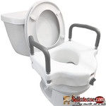 Toilet Seat Riser With Removable Arms/Handles