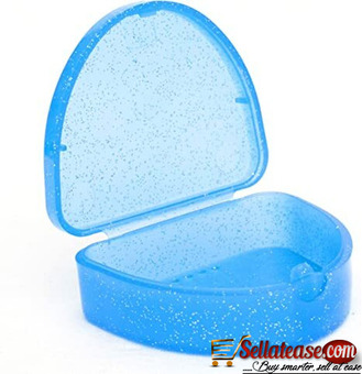 Denture Holder Case Slim for Office|Travel