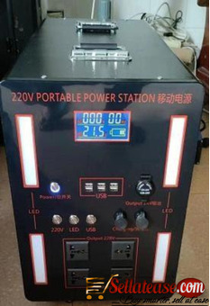 ALPHAR 8,000W PORTABLE SOLAR POWER GENERATOR BY HIPHEN SOLUTIONS