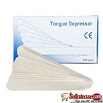 Portable Wooden Tongue Depressors, for Clinical