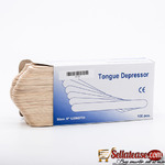 Portable Wooden Tongue Depressors, for Clinical