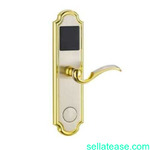 Door Lock With RFID Card Access Control - Golden Edge - 1 Set
