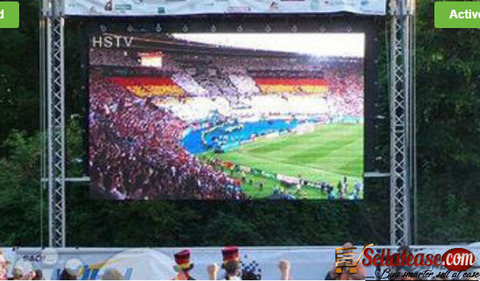 PH5.95 Outdoor Rental LED Display 500×1000mm