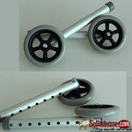 Bariatric Walker Wheels - Replacement Roll