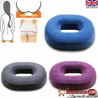 Ring Chair Seat Cushion Memory Foam Lumbar