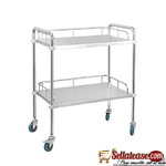 Portable Stainless Steel Patient Trolley