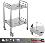 Medical Cart Dental Lab Cart, Stainless Steel Trolley