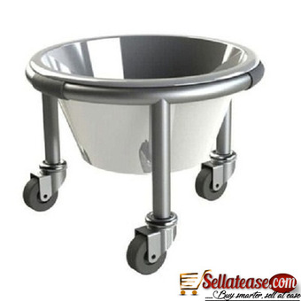 Portable Kick Bucket With Casters