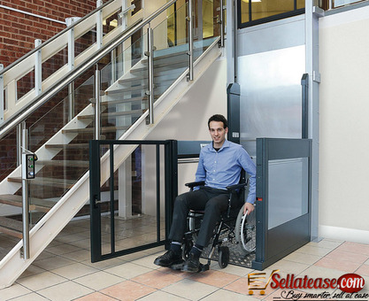 Wheelchair Vertical Lift BY HIPHEN SOLUTIONS