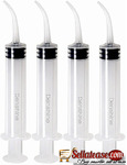 Elbow Syringe Irrigation Syringe Curved Tip