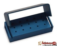 Aluminium 30 Holes Bur Stand Dental Bur Block