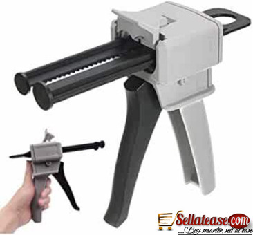 Dental Impression Mixing Dispensing Gun Kit Dispenser Gun
