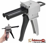 Dental Impression Mixing Dispensing Gun Kit Dispenser Gun