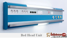 Portable Aluminum Alloy Bed Head Unit System Nurse Call for Ward Nursing