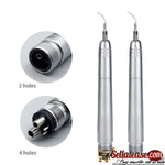 Dental Ultrasonic Air Scaler with 3 Tips Teeth Cleaning 2/4 Holes Handpiece