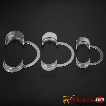 Dental Cheek Retractor Large Clear Set C Adult Extra Teeth