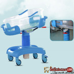 Newborn Hydraulic Adjustable ABS Plastic Pediatric Hospital Baby Crib Children Medical Cot