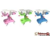 Hospital Newborn Baby Bed Crib With Wheels
