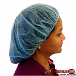 Disposable Non-Woven Round Cap Nurse Cap Mob Cap Clip Cap