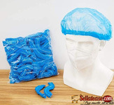 Dust/Bacteria/Disposable Cap/ Blue Color Mob Cap