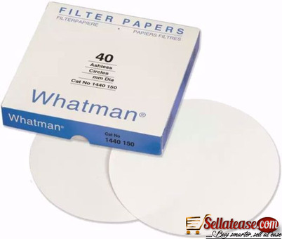 Laboratory Whatman Filter Paper 7cm 100pcs