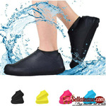 Shoe Covers With Non-Slip Closure, Rubber Shoe Protectors