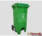 Big apple 240L Wheel Garbage Dustbin Trolley Green Color