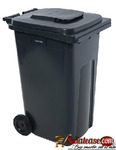 240L Garbage Bin Dustbin on Wheel