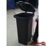 120l trash bin with foot pedal