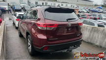 Foreign used 2015 Toyota highlander