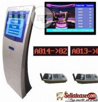 Wireless/Wired Queue Management System With IR Touch Screen BY HIPHEN SOLUTIONS