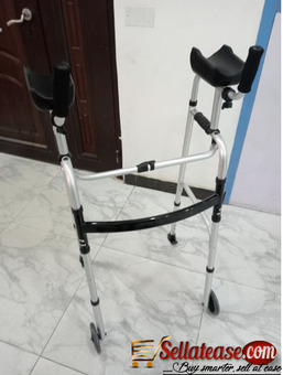 Wheels Walker Stand Up Double Folding Walker