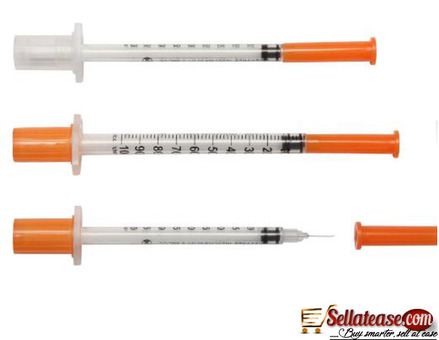 Disposable Insulin Syringe (1ml/40iu)