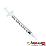 Disposable Syringe With Needle 1ML (Luer Slip)