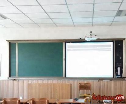 Wall Mounted Smart Board Interactive Whiteboard With Marker Tray BY HIPHEN SOLUTIONS