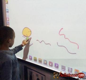 Interactive Dry-eraser Compatible Touch Screen Smart Whiteboard BY HIPHEN SOLUTIONS