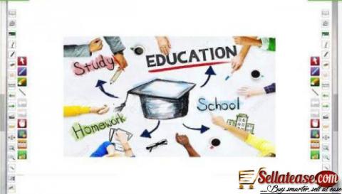 Anti Glare Interactive Board For Conference Room BY HIPHEN SOLUTIONS