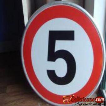 Reflective Aluminium Traffic Road Sign BY HIPHEN SOLUTIONS